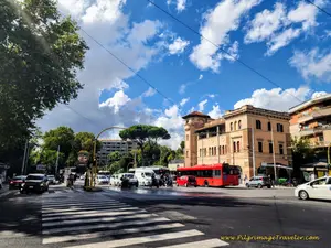 Along the Corso Sempione