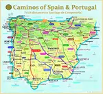The "Way of St James," or the Camino de Santiago describes many pilgrimage routes, journeying from various locations in Europe to Santiago de Compostela, Spain.