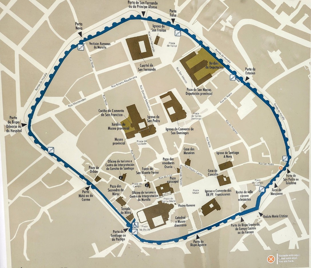 Map of the Old Town