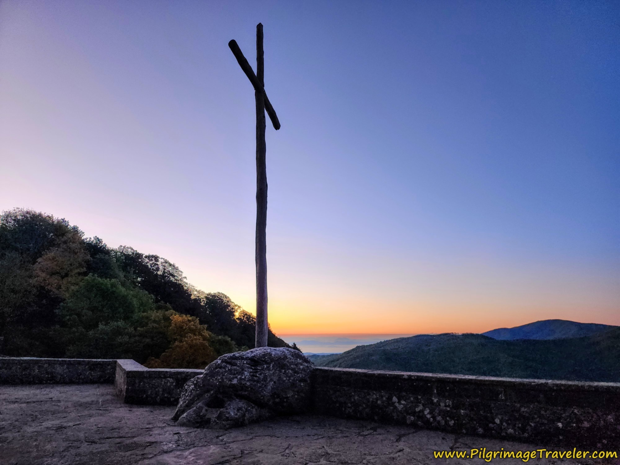 La Verna Sanctuary at Dawn