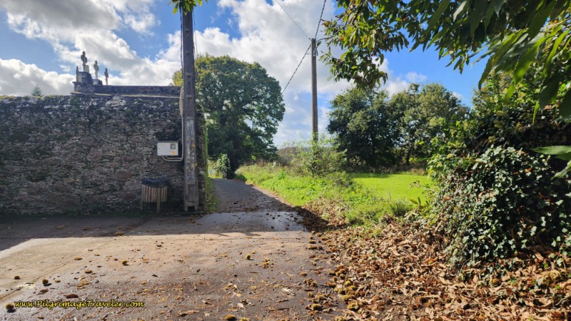 Camiño Santiago by the Cemetery