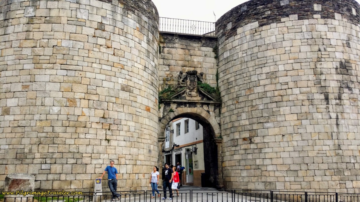 The Pilgrimage Gate Called the Porta de San Pedro ou Toledana