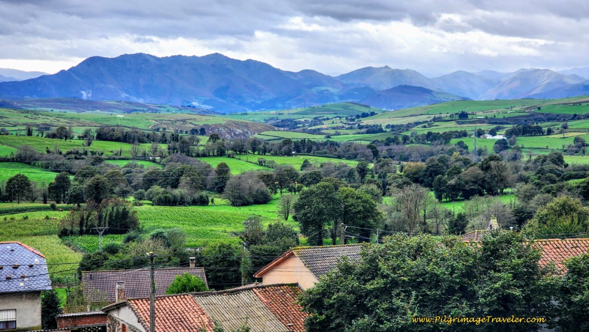 Views to the South in La Pareda
