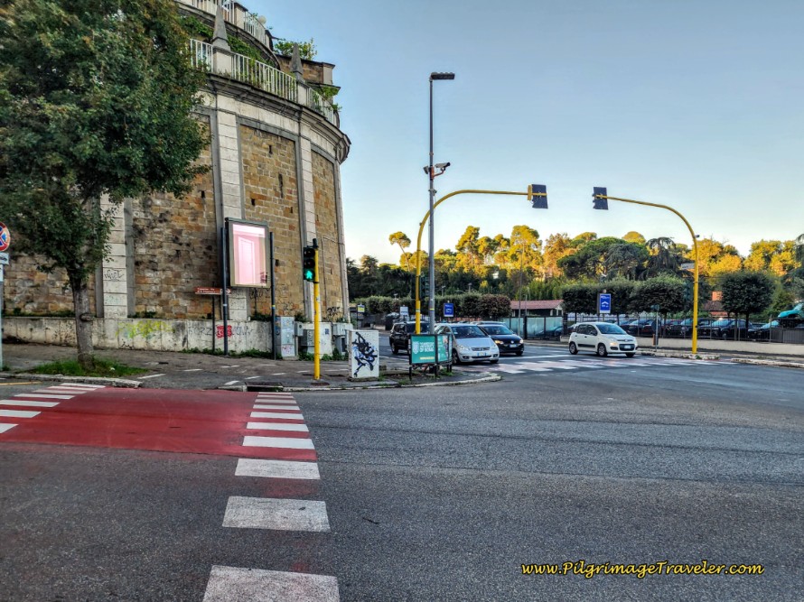 Way of St. Francis: Day Twenty-Three, Monte Sacro to Rome - Cross SS4 Via Salaria