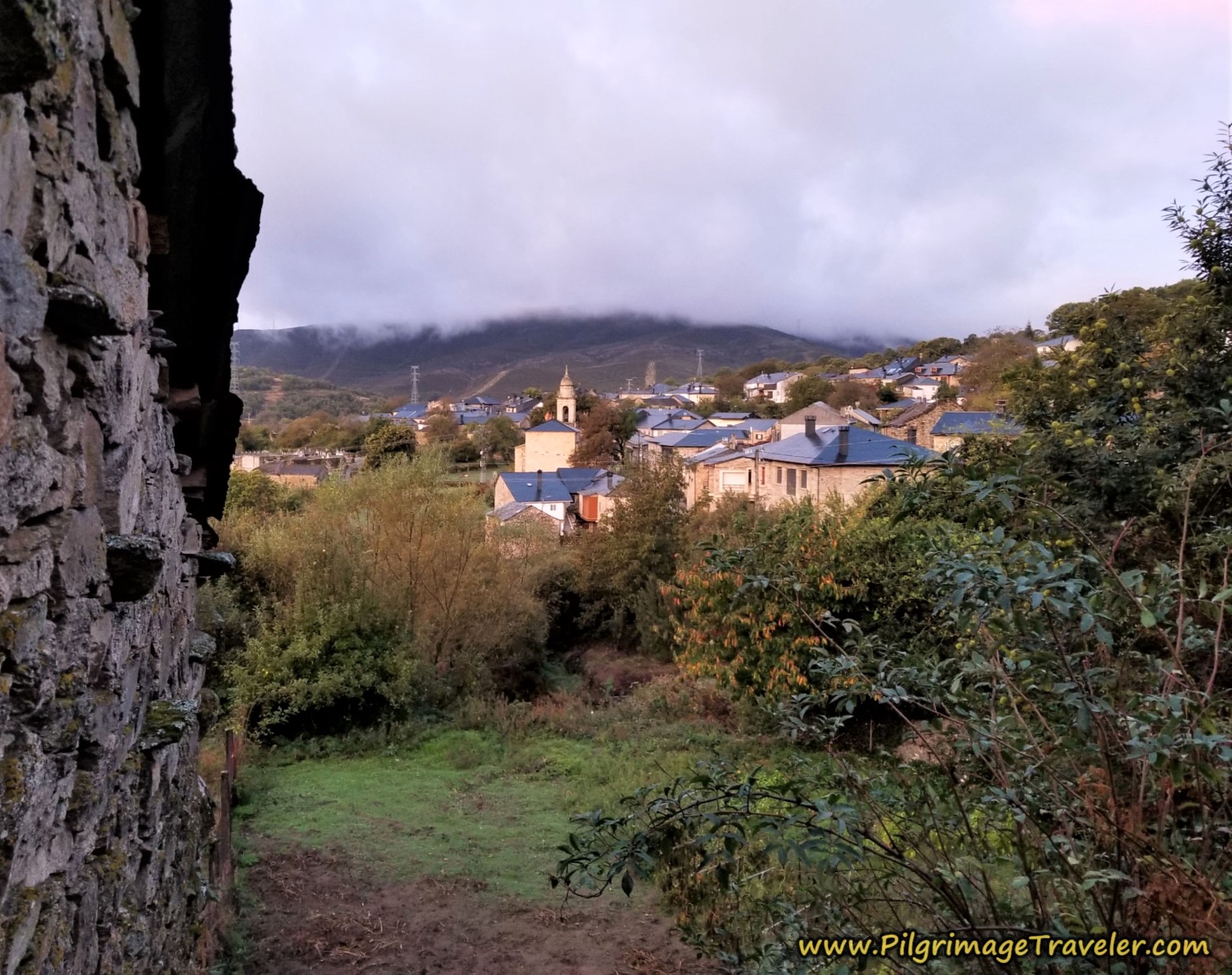 A View of Lubián at Dawn