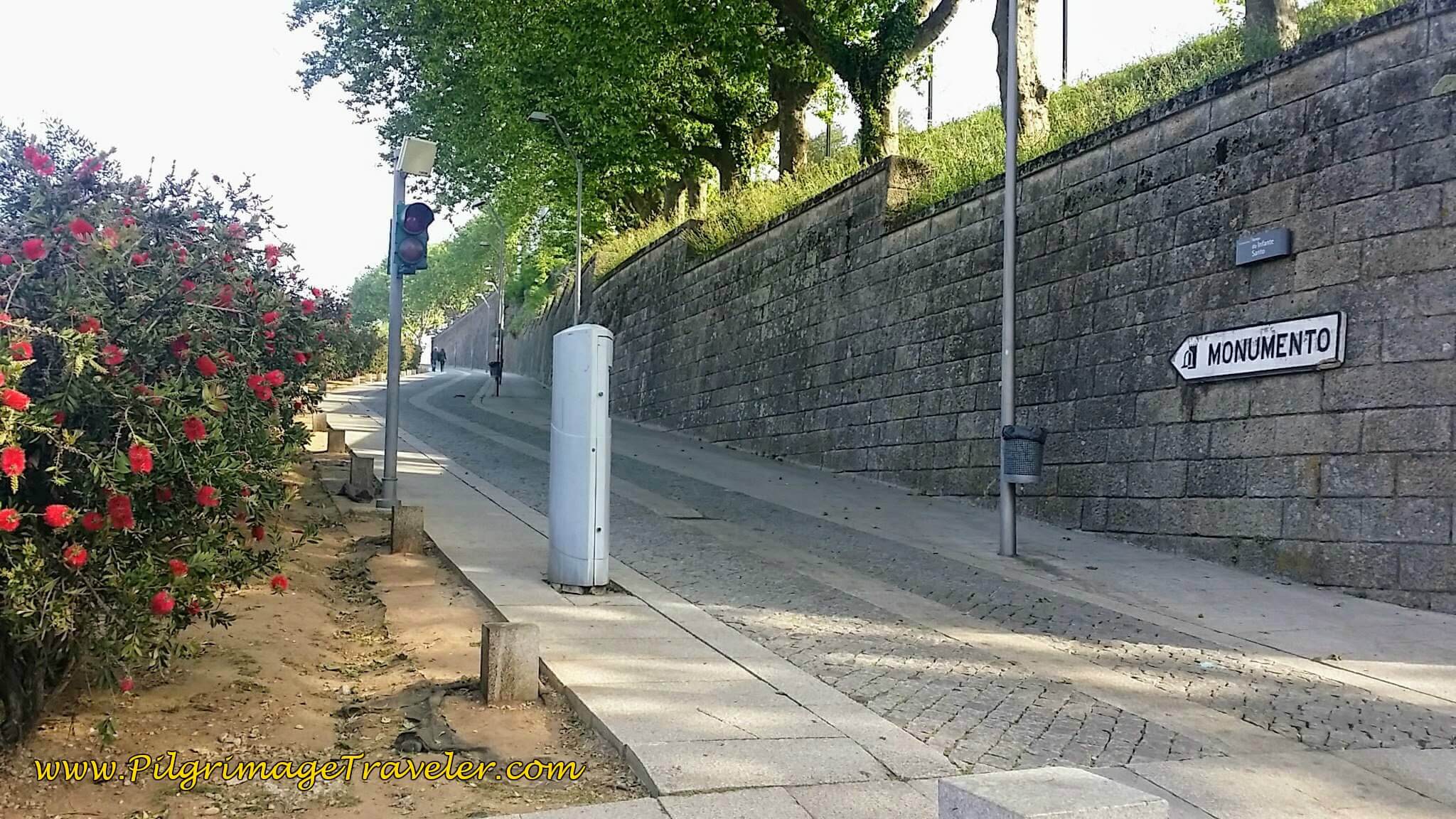 Rampa do Infante Santo Leads to the Monastery in Porto, Portugal