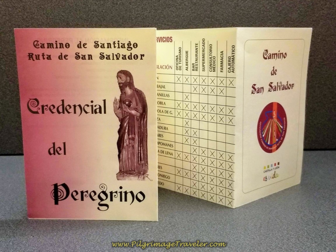 Camino de San Salvador Credential