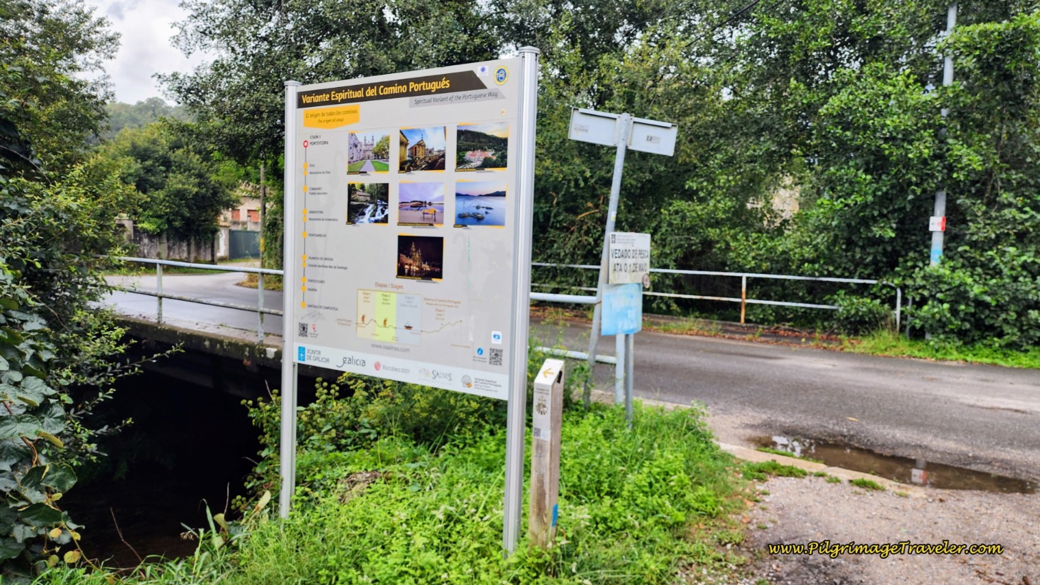 Bifurcation of Central Route and the Variante Espiritual