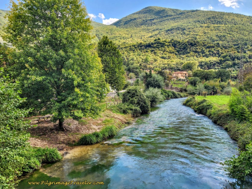 Way of St. Francis: Day Sixteen, Macenano to Piediluco - Valnerina, (Nera River), Colleponte, Macenano