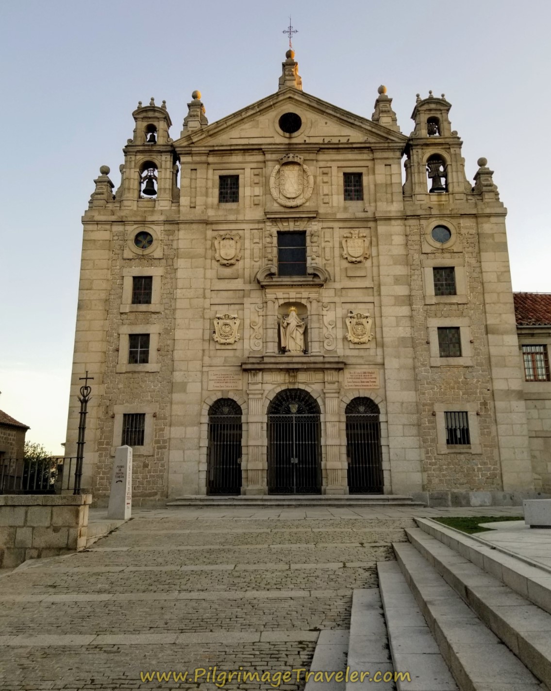 Convento de Santa Teresa, the official start of the Caminos Teresianos in Ávila.