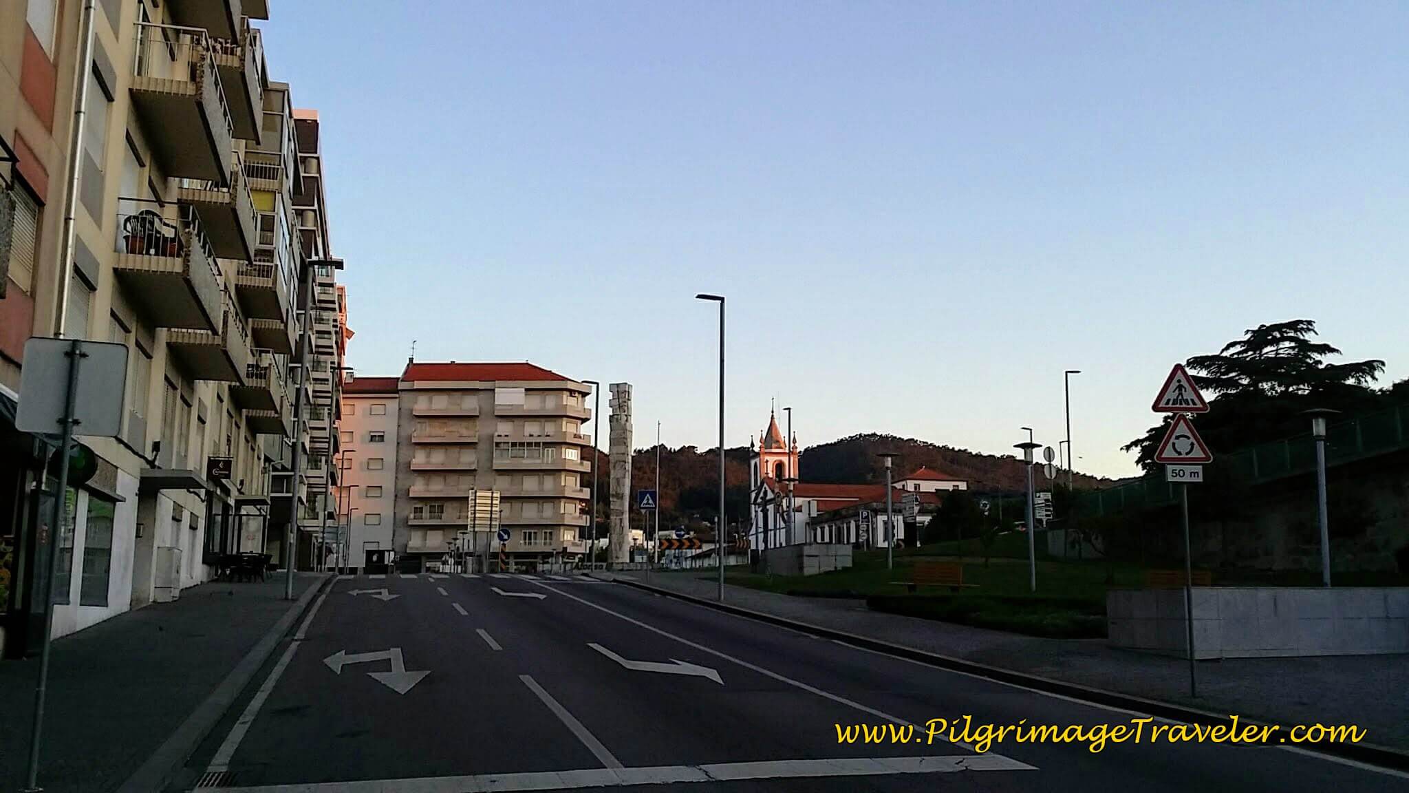 Igreja do Carmo Look Back, Viana do Castelo on day eighteen of the Camino Portugués on the Senda Litoral