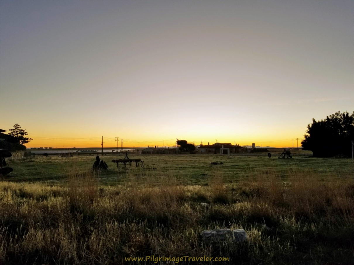 Leaving Gotarrendura at Daybreak