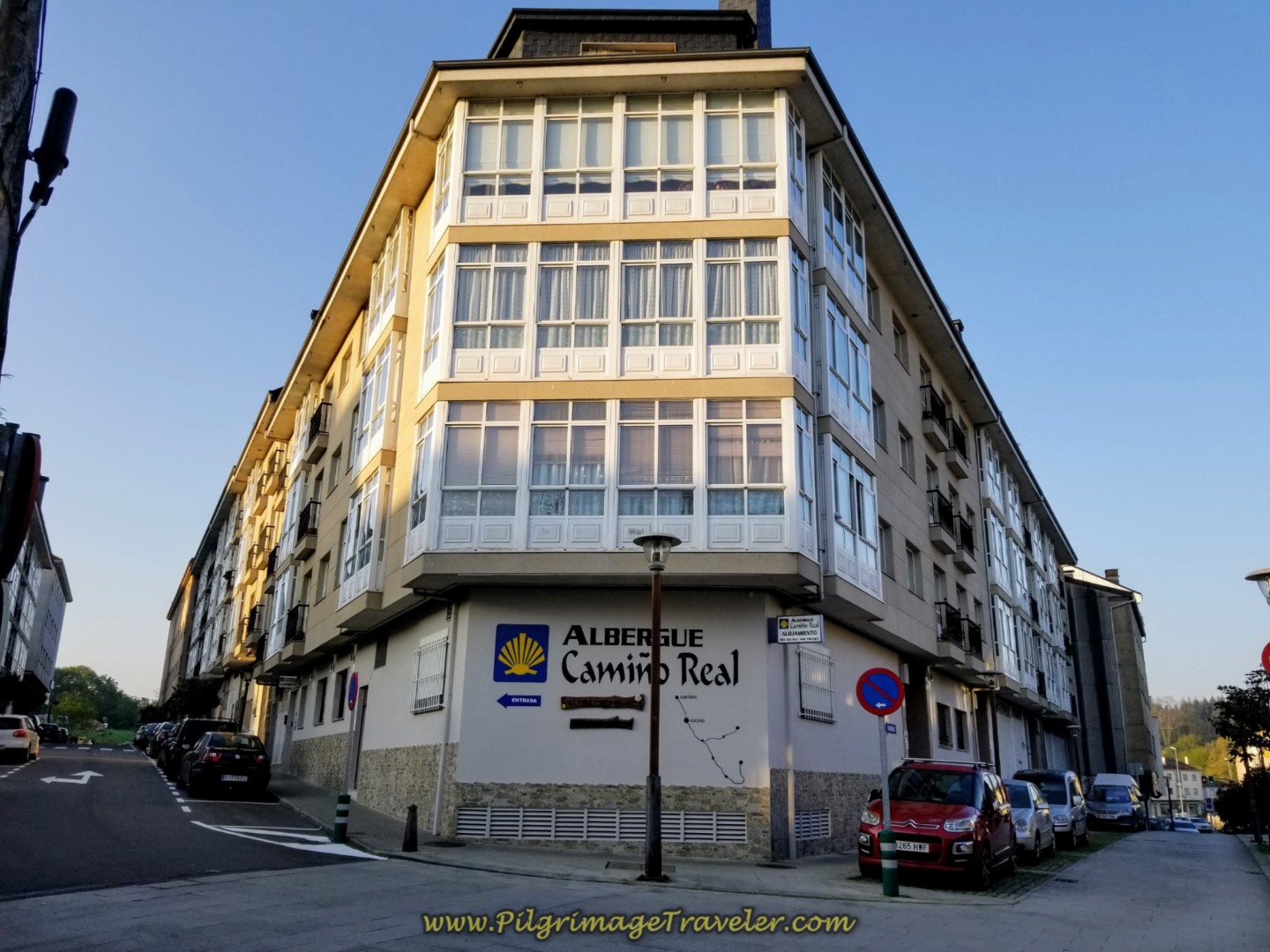Albergue Camiño Real in Sigüeiro on day eight of the Camino Inglés