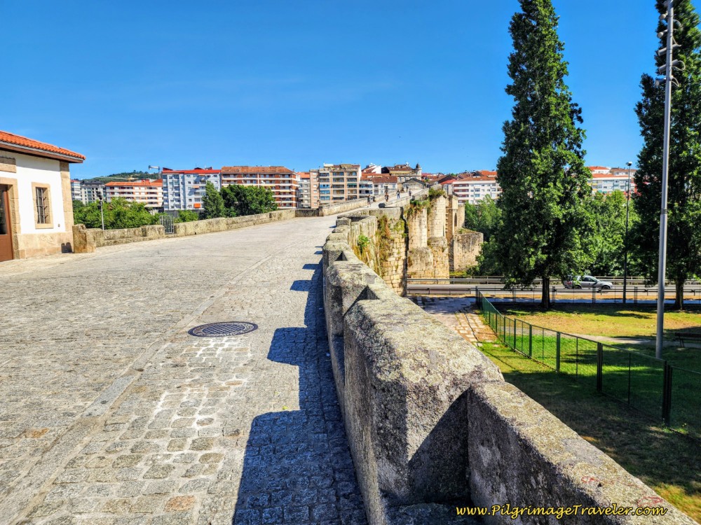 Cross the Ponte Romano