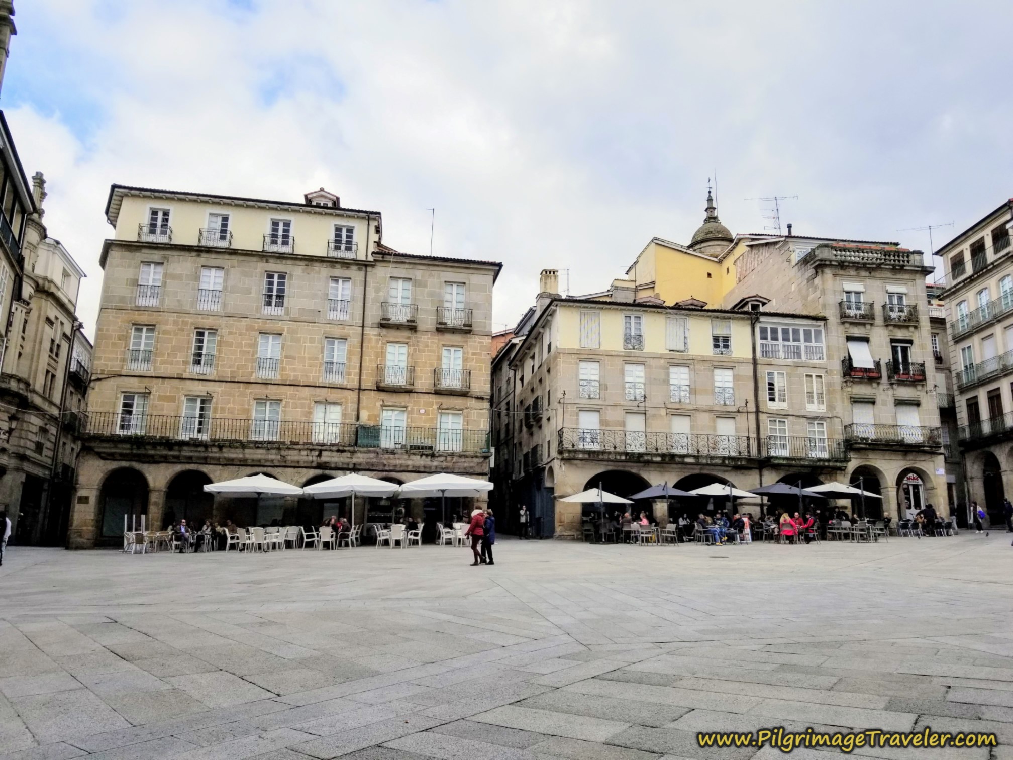 Praza Maior, Main Square, Ourense Spain
