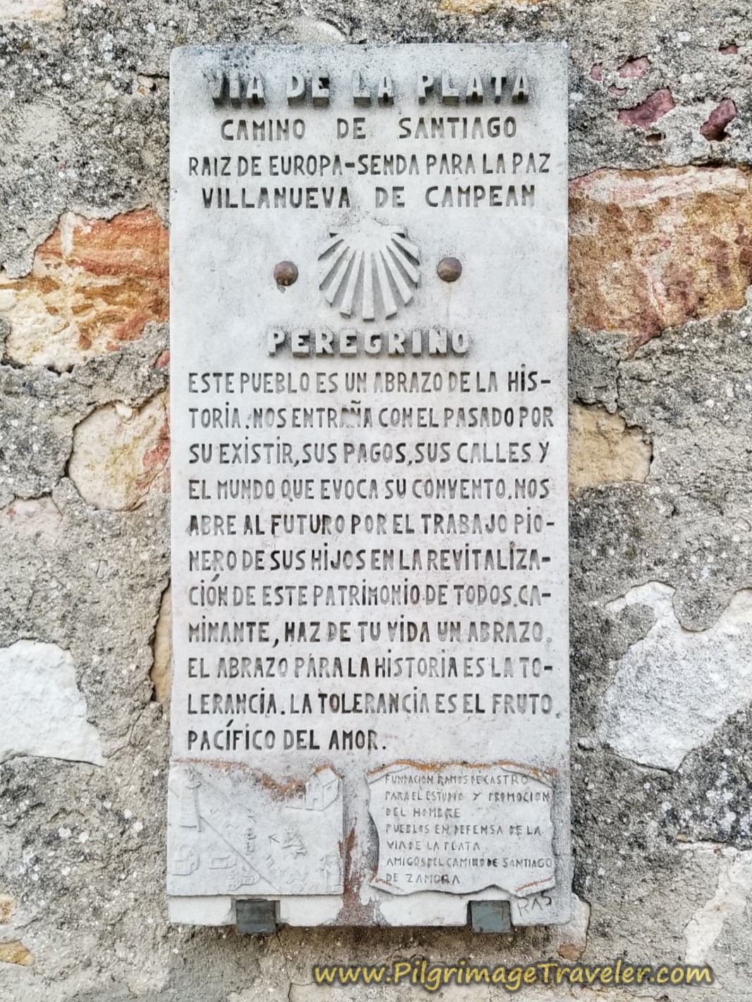 Villanueva de Campeán Placard