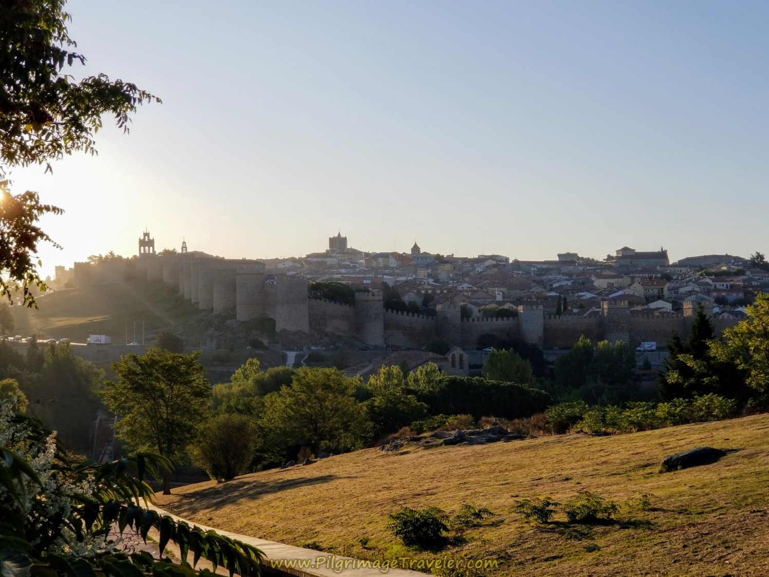 Ávila From Cuatro Postes Ávila From Cuatro Postes