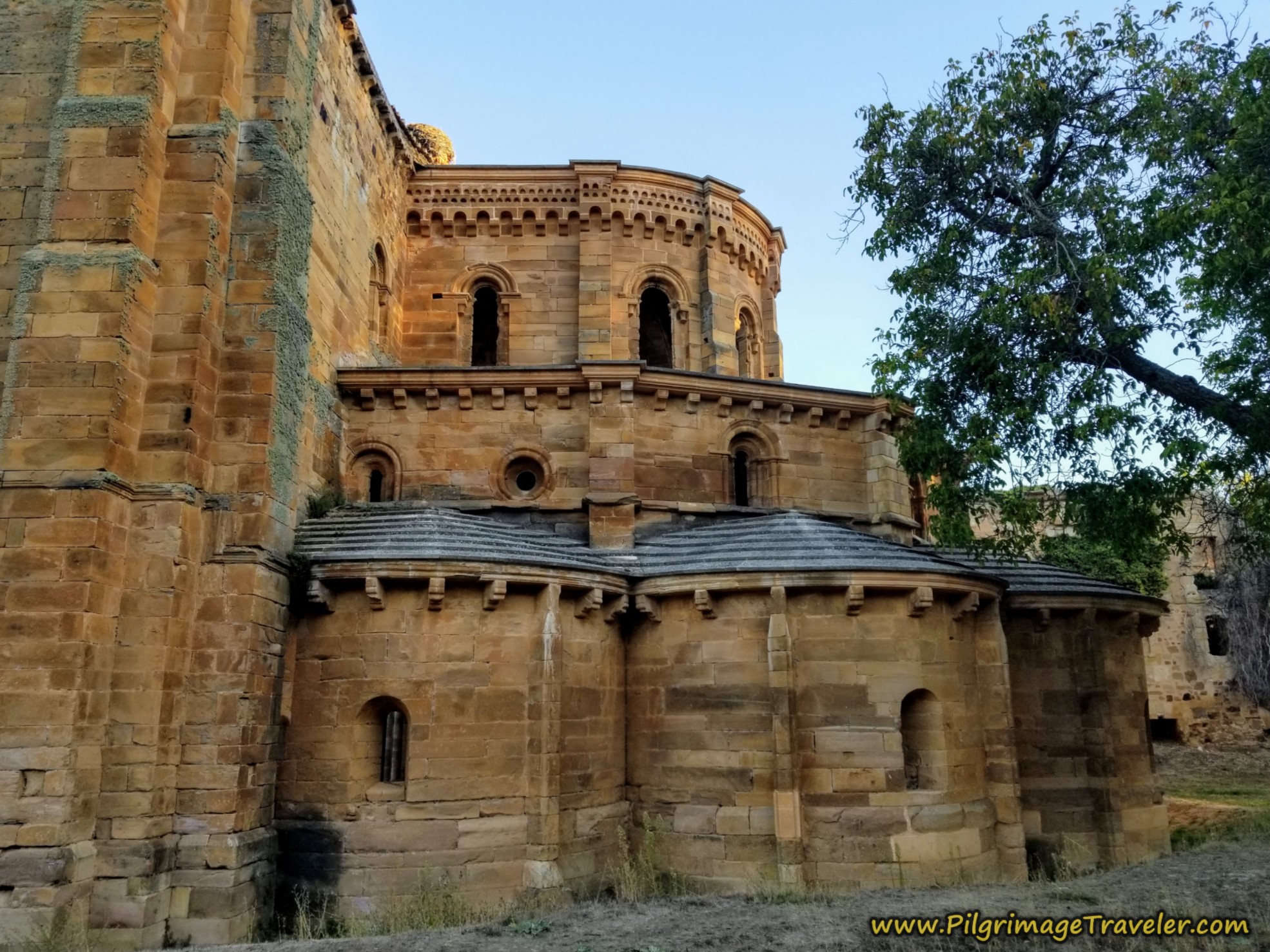 Side View of the Apse of the Moreruela Monastery Church