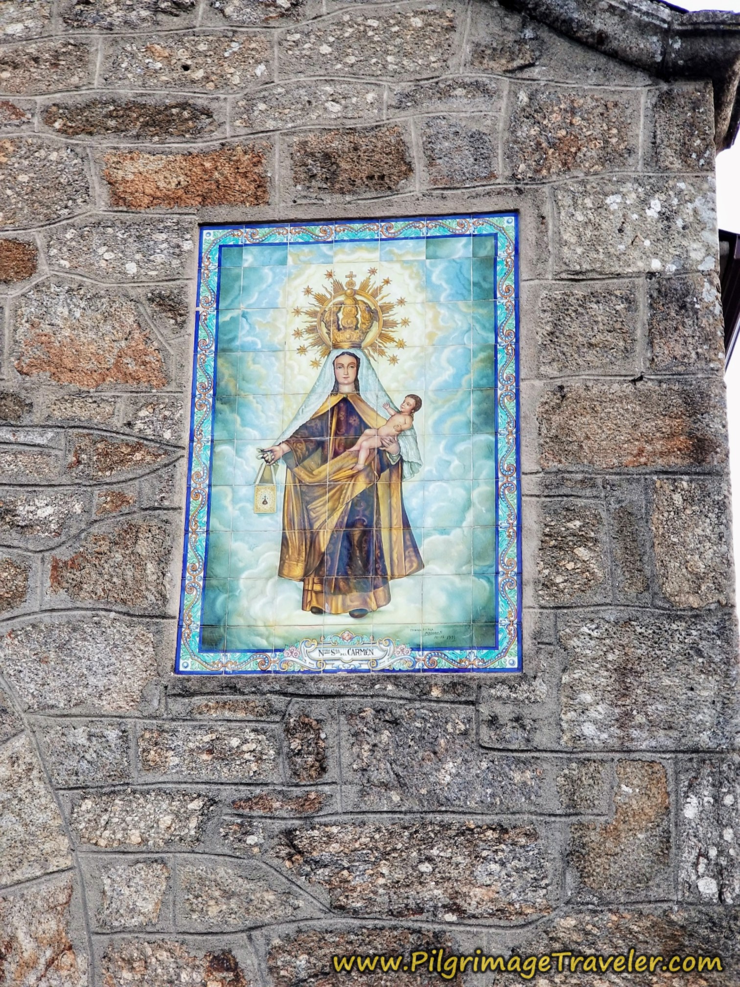 Lovely Chapel Mural Close-Up