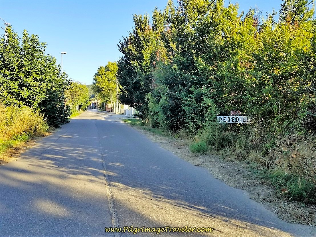 Rural Road to Peredilla