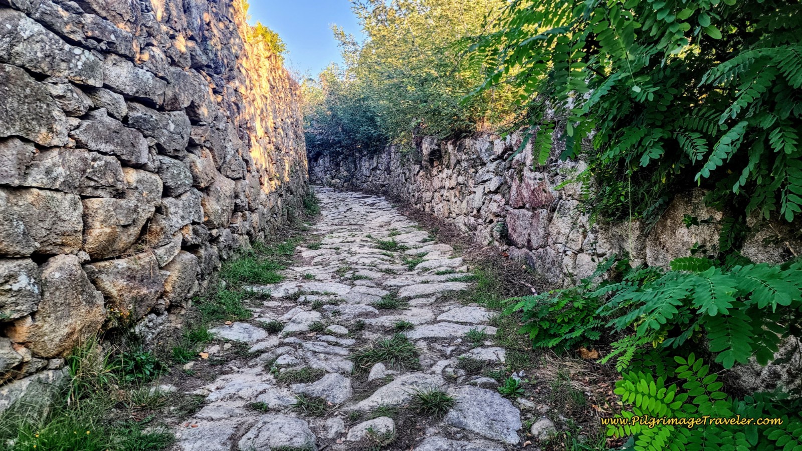 High-Walled Roman Road High-Walled Roman Road