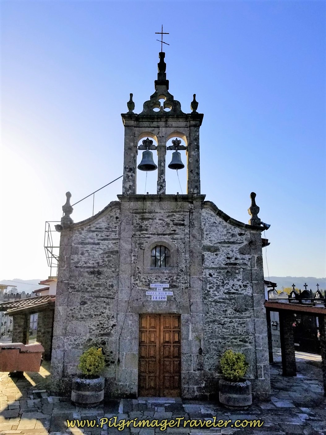 Iglesia de Santa Eulalia de Leiro on day six of the Camino Inglés