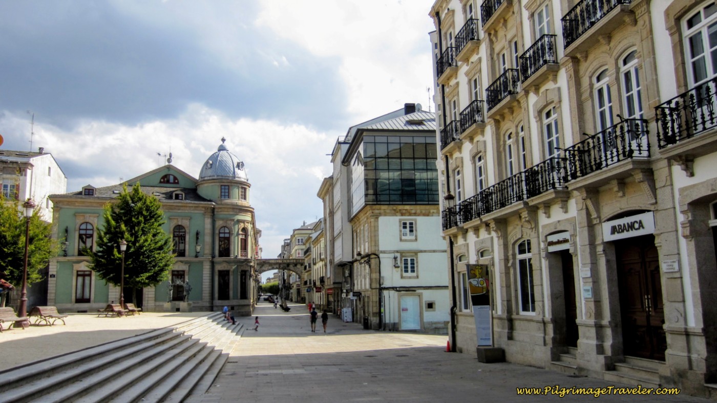 Western End of the Praza Maior