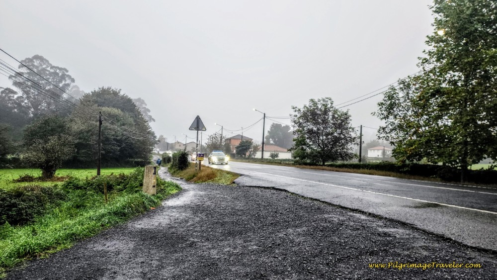 Briefly Join the N-547 on a Path