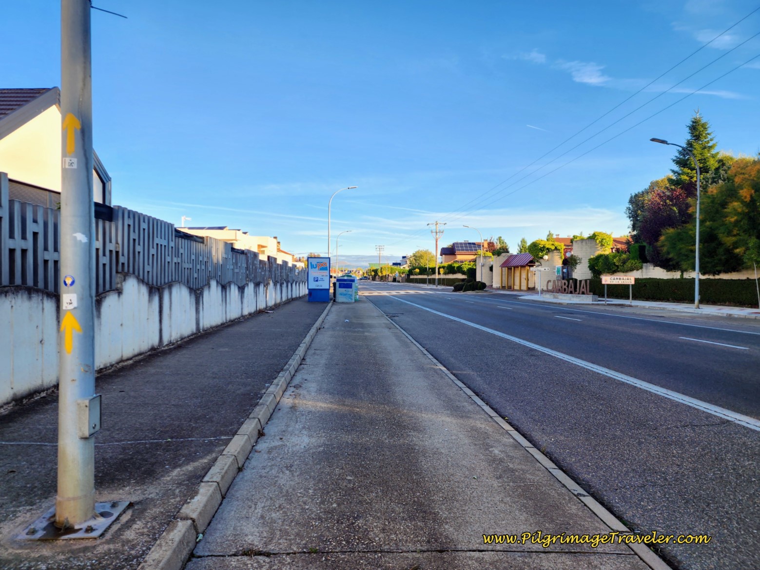Entering the City of Carbajal de la Legua