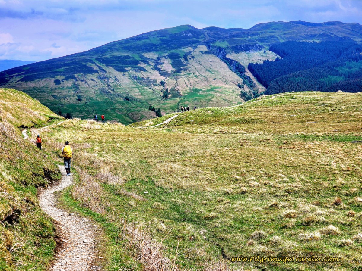Approaching the Western Shoulder of Ben Nevis