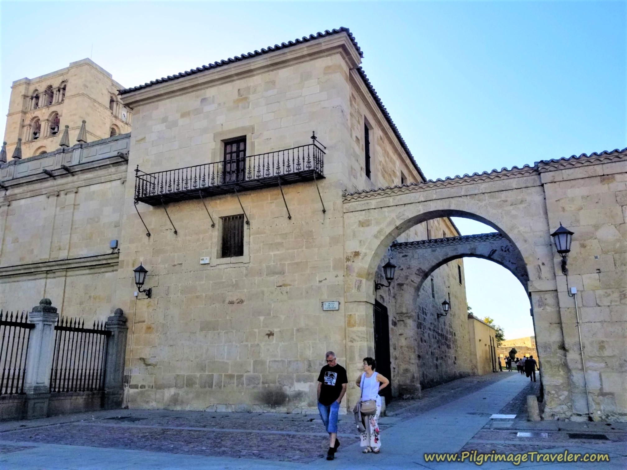Passageway from Cathedral Plaza to the Castillo