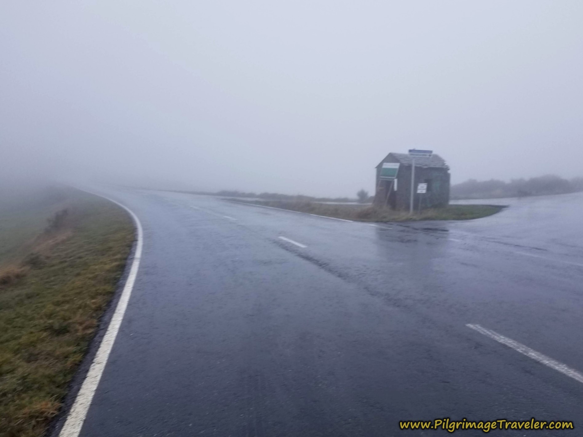 Small Shelter at Intersection