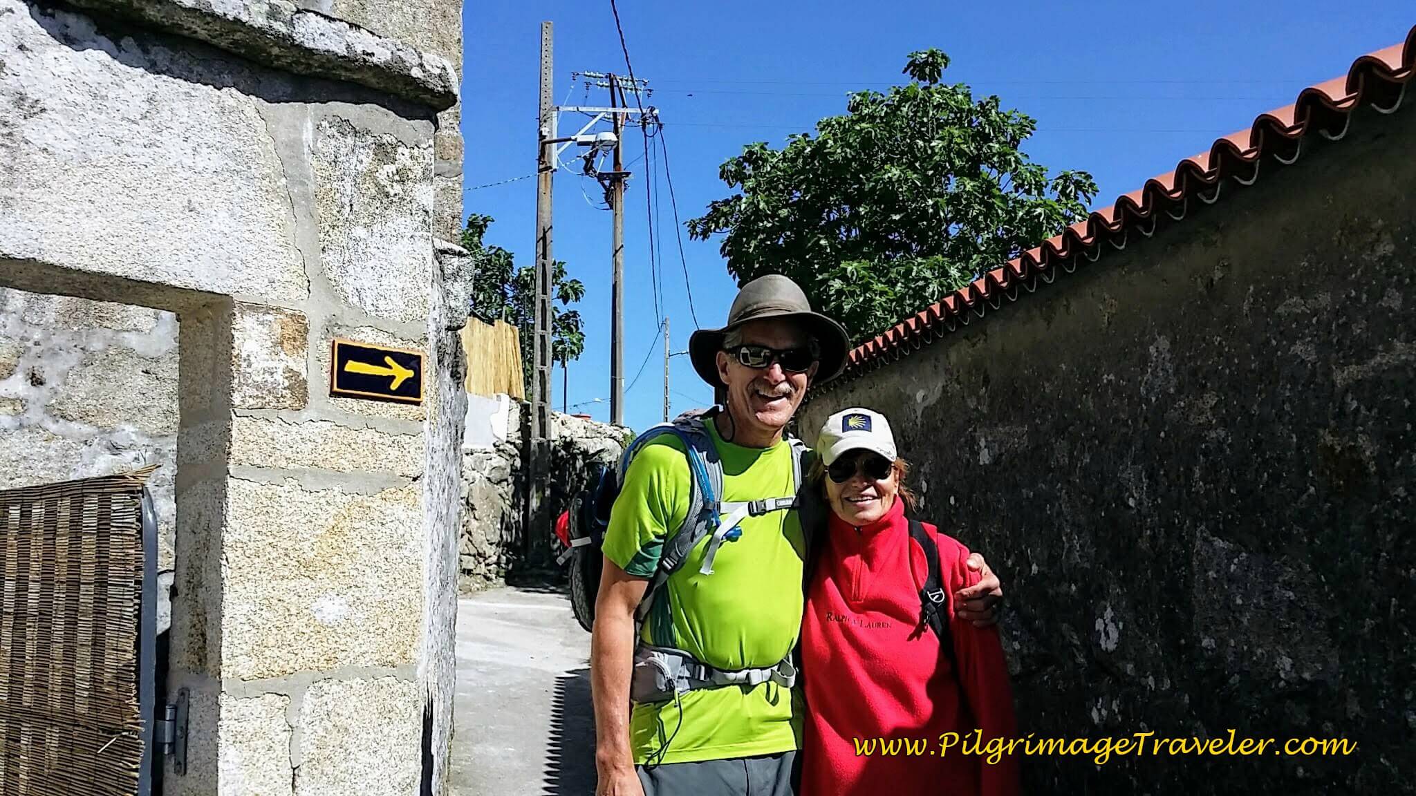 Happy Friends Together, Rich and Glyvia on Day Nineteen of the Portuguese Way