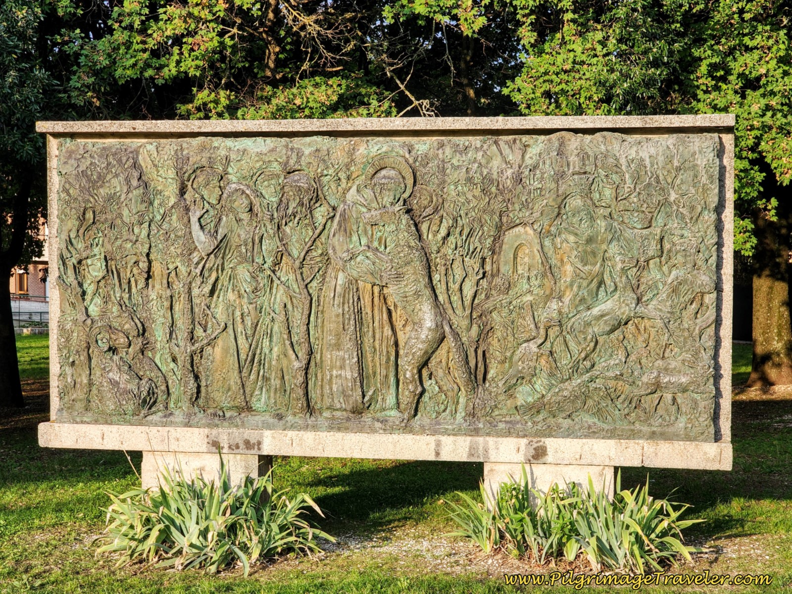 St. Francis and the Wolf of Gubbio Frieze