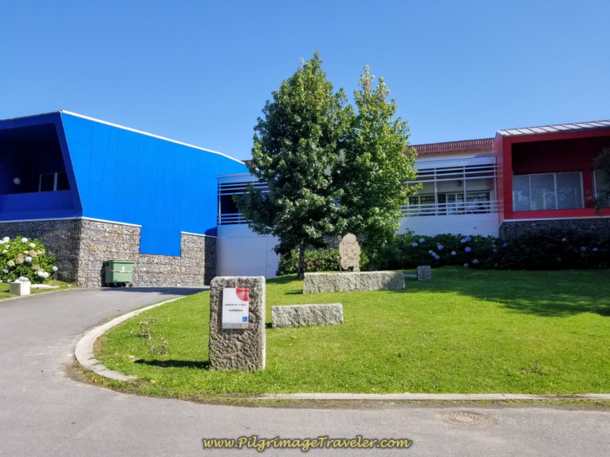 Albergue de Peregrinos de Dumbría on day three of the Camino Finisterre to Muxía