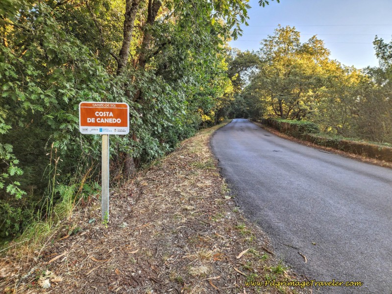 Costa de Canedo Sign