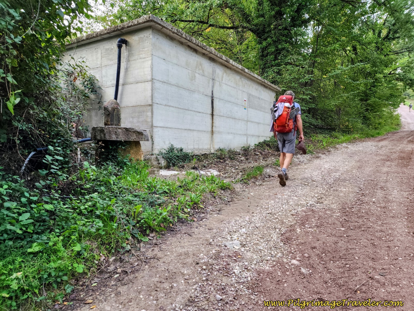 Pass Fountain by the White Building Pass Fountain by the White Building