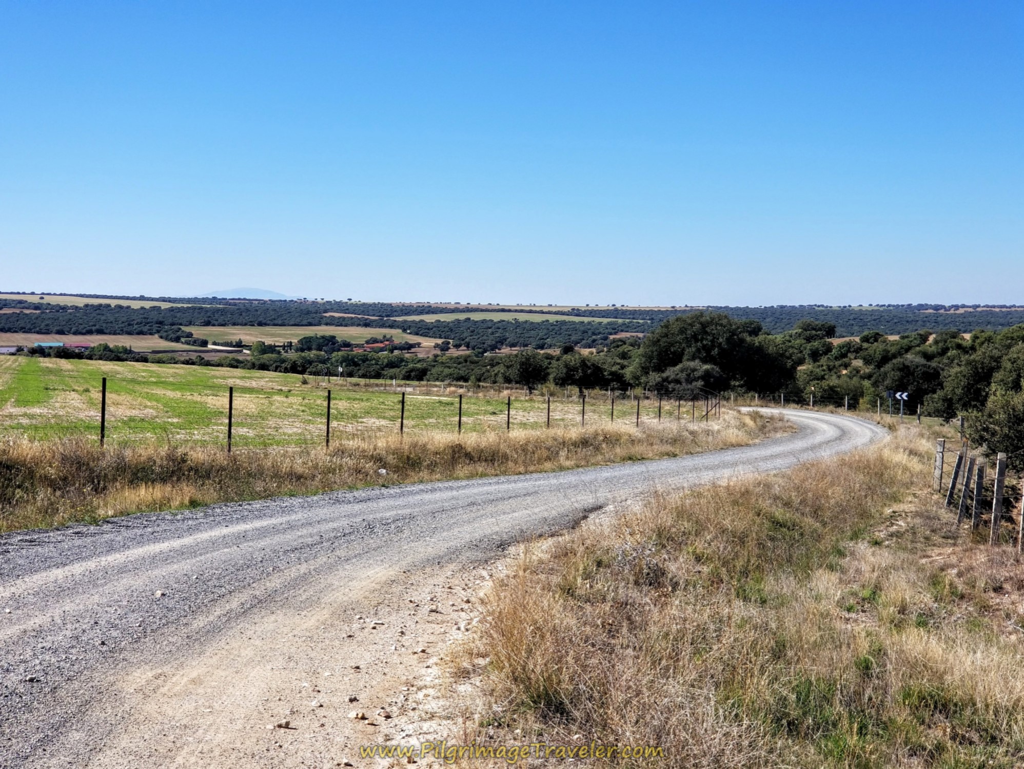 Gravel Lane Towards the Río Almar
