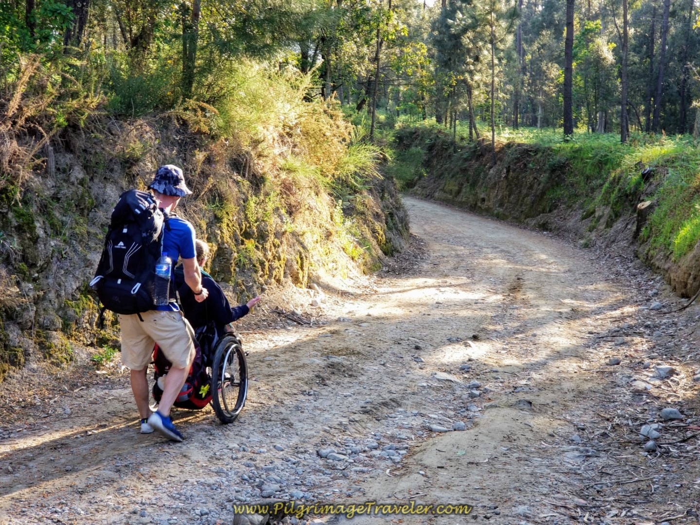 Leaving Vila Boa on Rough Cobblestone Lane