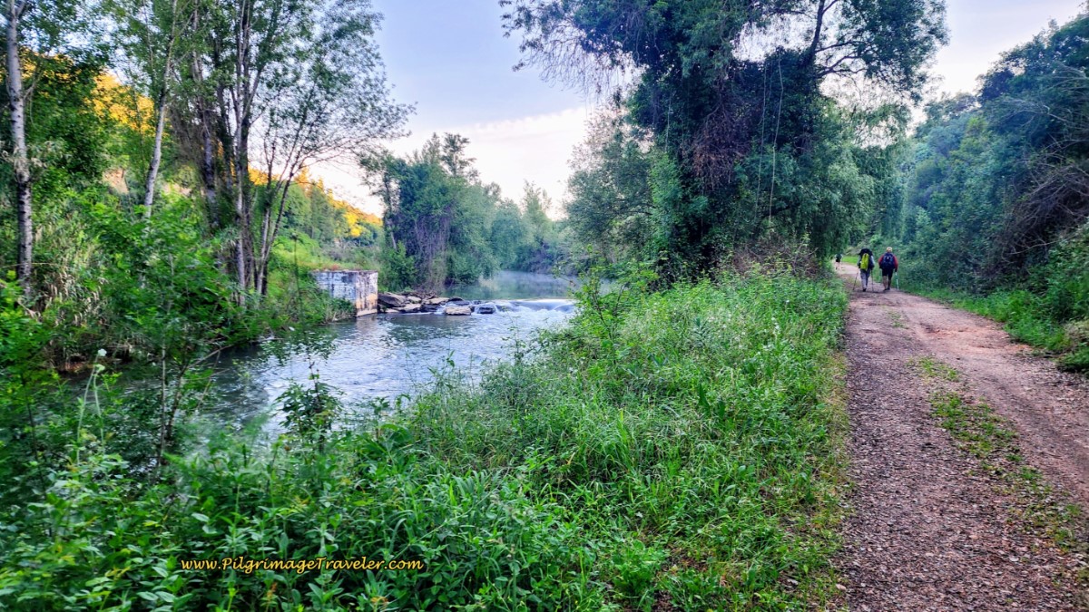 The Path Re-joins the Nabão River