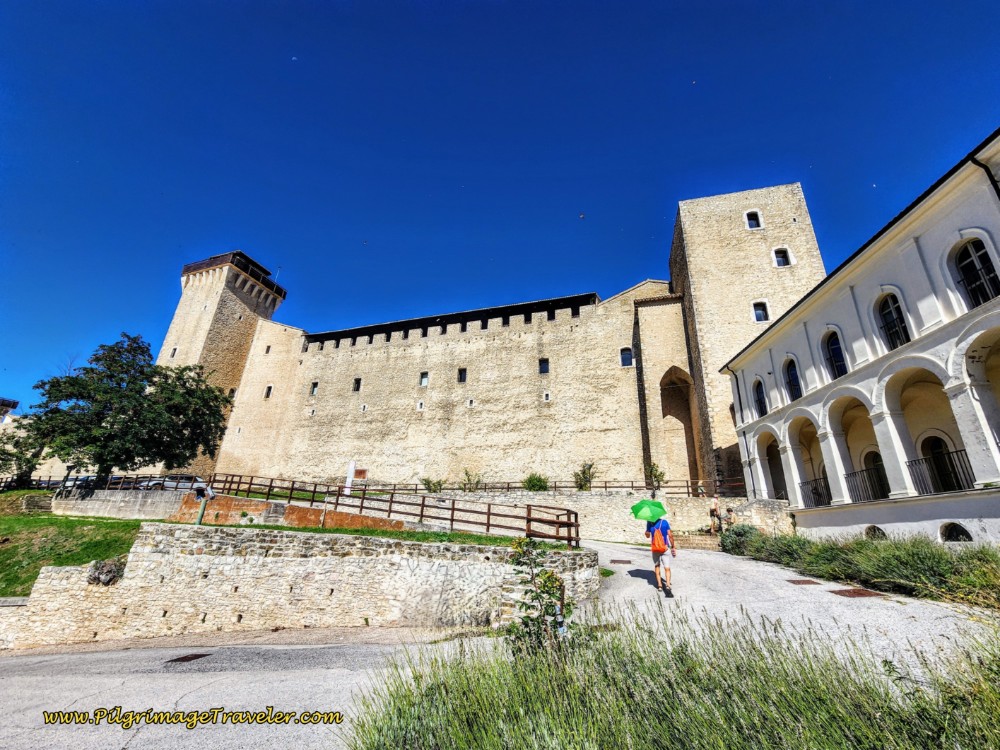 Way of St. Francis: Spoleto, Italy - Rocca Albornoz, Spoleto Fortress