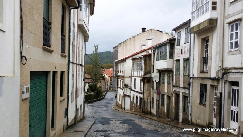 Rúa do Carme de Abaixo, Santiago de Compostela, Galicia, Spain
