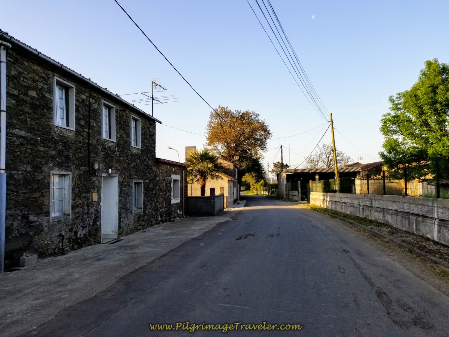 Walking Through As Mámoas on Day Seven of the Camino Inglés
