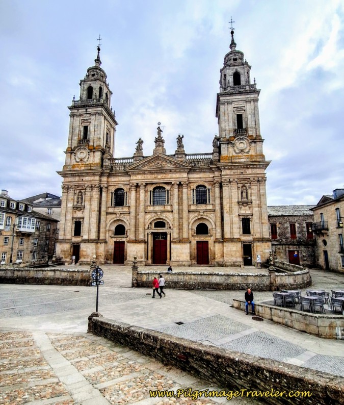 Main Façade of the Cathedral de Santa María de Lugo