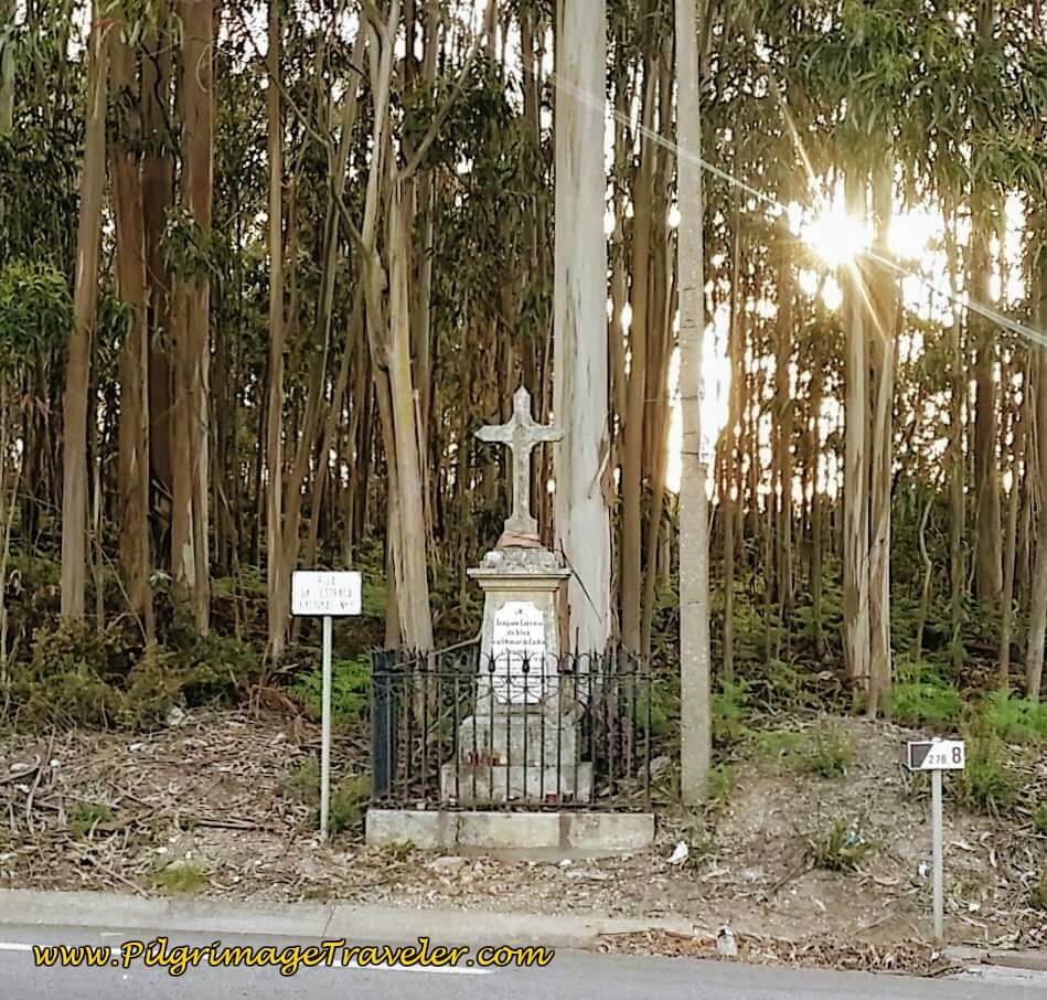 Shrine Along the IC2 on day fourteen of the Portuguese Way