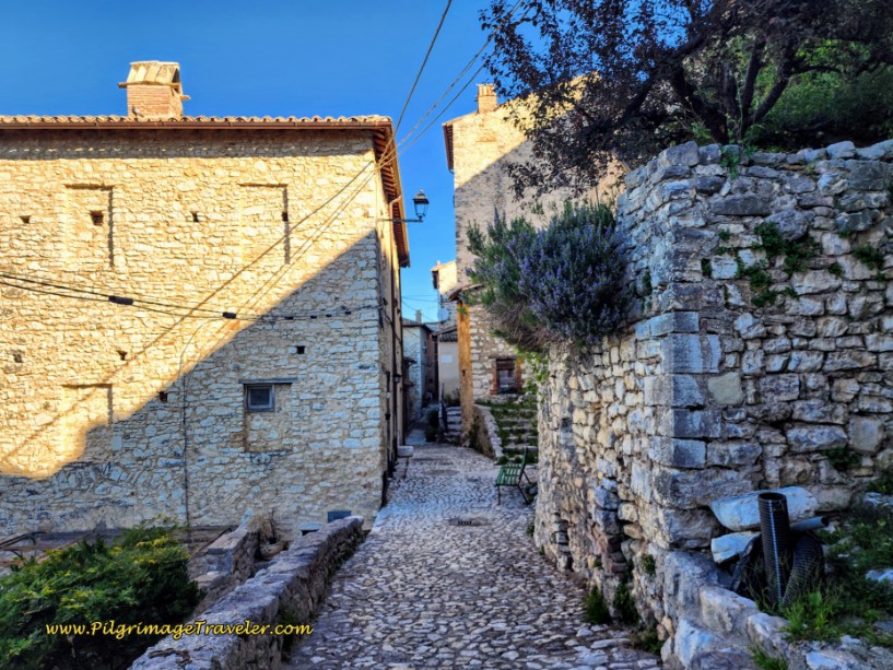 Way of St. Francis: Day Seventeen, Piediluco to Poggio Bustone - Continuing Along the Via Ciro Menotti