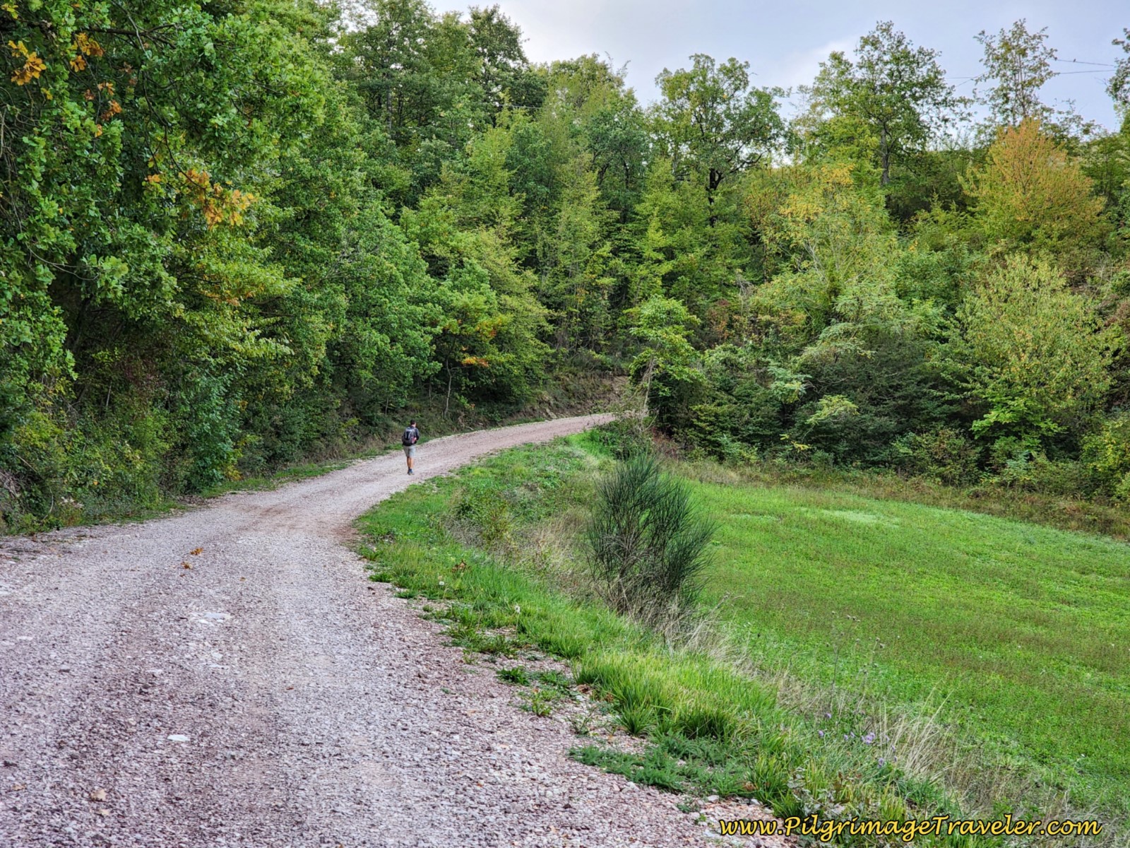 First Climb Continues, day seven of the Way of St. Francis from Pietralunga to Gubbio.