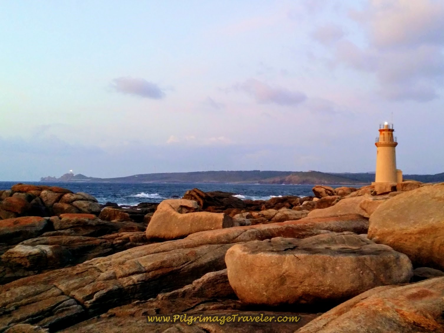 Double Lighthouse in the Bay, at Muxía