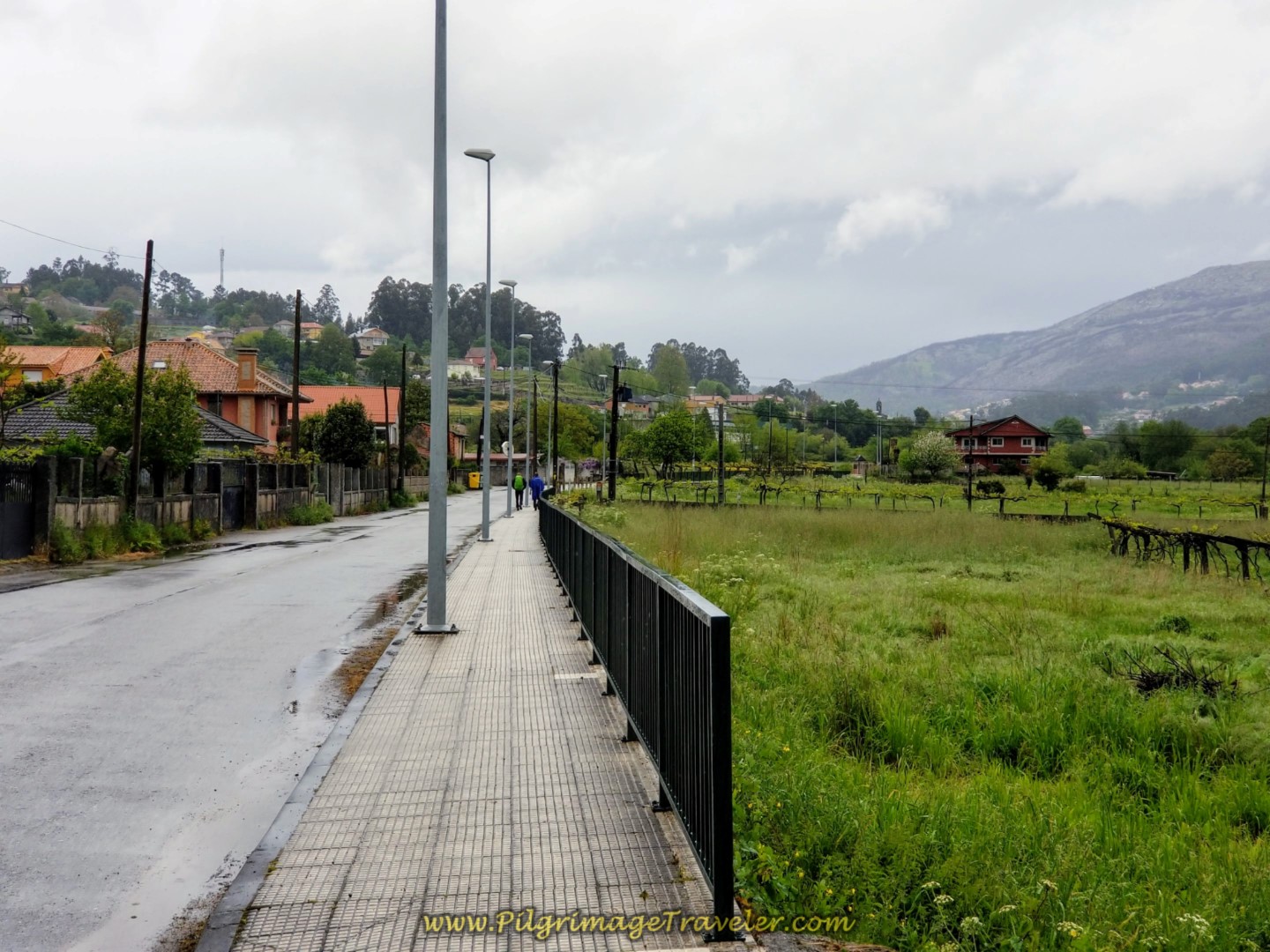 Entering Mos on day twenty-one of the central route of the Portuguese Camino