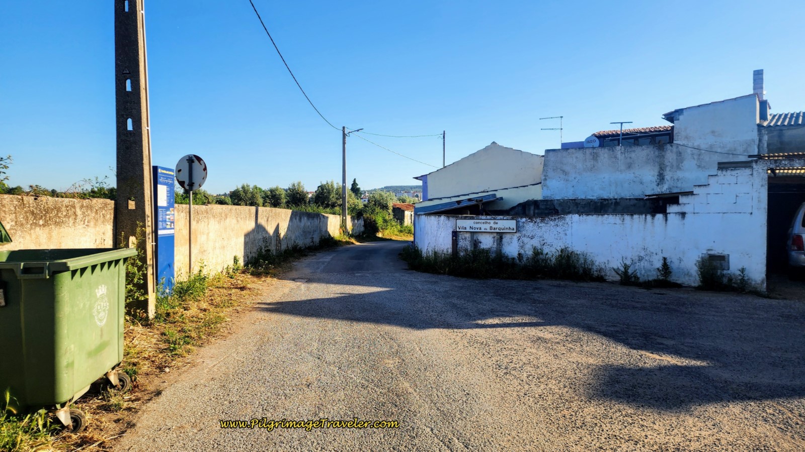 Entering Vila Nova da Barquinha